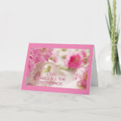 あなたは私たちのクリスマスをとてもロマンチックにする シーズンカード (正面)