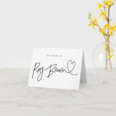 あなたは私たちのリングや輪ベアラのハート結婚のカードになるか カード (黄色い花)