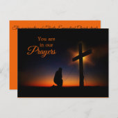 あなたは私たちの祈りの言葉教会の会衆にいる ポストカード (正面/裏面)