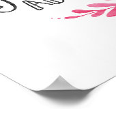 あなたは私たちの素晴らしアドベンチャータイポグラフィのポスター ポスター (角)