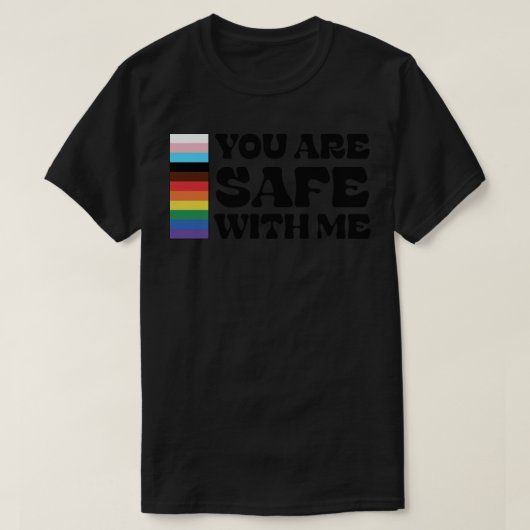 あなたは私と一緒に安全である1 Tシャツ (デザイン正面)