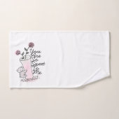 あなたは私にとってとても優しいベビーベアバスタオルセット バスタオルセット (ハンドタオル)