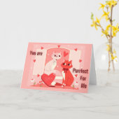 あなたは私にとってパーフェクトよ グリーティングカード カード (黄色い花)