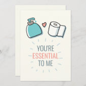 あなたは私にとって不可欠である シーズンカード (正面/裏面)