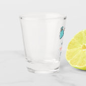 あなたは私にとって欠かせないおもしろい婚約パーティ ショットグラス (左)