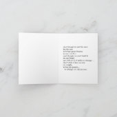 あなたは私にぴったりの贈り物です…友情 カード (内部)