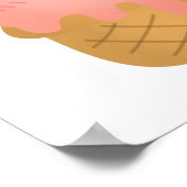 あなたは私にアイスクリームと太陽のプンユーモアを溶かさせる ポスター (角)