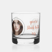 あなたは私に付き添う ウイスキーグラス (正面)