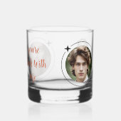 あなたは私に付き添う ウイスキーグラス (左)