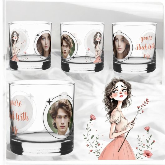 あなたは私に付き添う ウイスキーグラス