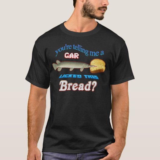 あなたは私に嘘をついているガーが彼のパンを舐めた家族家族 Tシャツ (正面)
