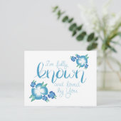 あなたは私に完全に知られて愛されている ポストカード (スタンド正面)