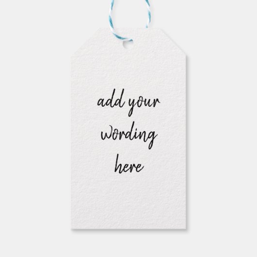 あなたは私に感じクリスマスワインをダフルおもしろいワインを ギフトタグ (裏面)