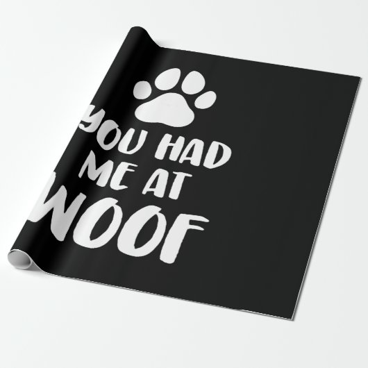 あなたは私に犬の贈り物をさせた ラッピングペーパー (アンロールド)