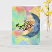 あなたは私のお気に入りのインクウォーター引用文 カード (黄色い花)