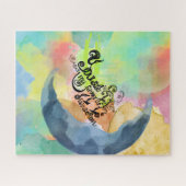 あなたは私のお気に入りのインクウォーター引用文 ジグソーパズル (横)