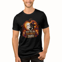あなたは私のお気に入りのブー 可愛いハロウィンTシャツ