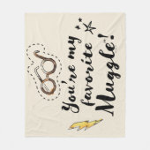 あなたは私のお気に入りのマグル™ フリースブランケット (正面)