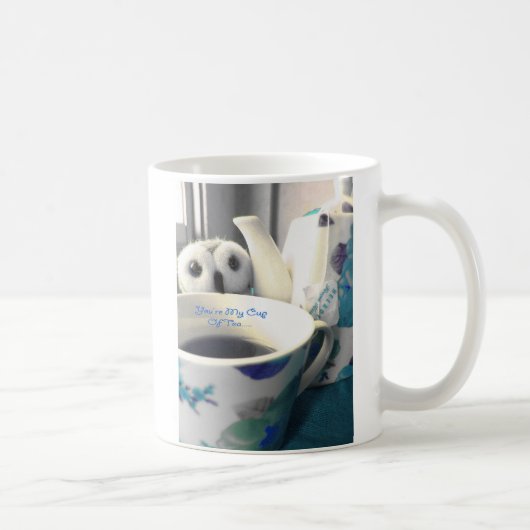 あなたは私のお茶 コーヒーマグカップ (右)
