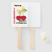 あなたは私のさくらんぼ最高の友達 ハンドファン (正面&裏面)