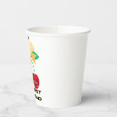 あなたは私のさくらんぼ最高の友達 紙コップ (左)