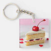 あなたは私のさくらんぼOntop Keychain キーホルダー (正面)