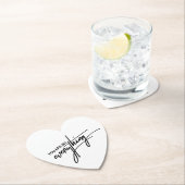 あなたは私のすべてである – バレンタインの贈り物 ペーパーコースター (インサイチュ)