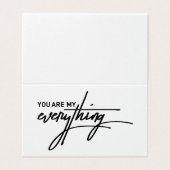 あなたは私のすべてのバレンタインのギフト愛の引用文 (外部フラット)