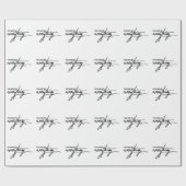 あなたは私のすべてのバレンタインのギフト愛の引用文 ラッピングペーパー (フラット)