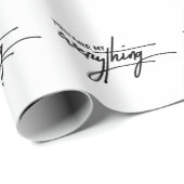 あなたは私のすべてのバレンタインのギフト愛の引用文 ラッピングペーパー (ロールコーナー)