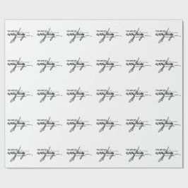 あなたは私のすべてのバレンタインのギフト愛の引用文 ラッピングペーパー