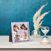 あなたは私のすべての写真コラージュ、薄紫プラーク フォトプラーク (インサイチュ)