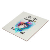 あなたは私のために十分なビースティカップル愛バレンタイン タイル (側面)