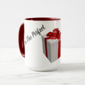 あなたは私のための完璧な贈り物2トーンのコーヒーマグ マグカップ (正面左)