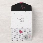 あなたは私のものになってくれる? 羊飼いの愛 + バレンタインカード オールインワン招待状 (外側)