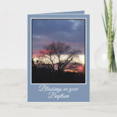 あなたは私のもの 大人の洗礼カード カード (正面)