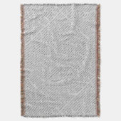 あなたは私のインスピレーションワードタイポグラフィ スローブランケット (正面縦)