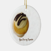 あなたは私のカップケーキセラミックオーナメント セラミックオーナメント (右)