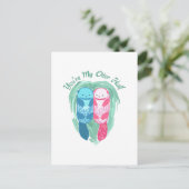 あなたは私のカワウソの半分 ポストカード (スタンド正面)