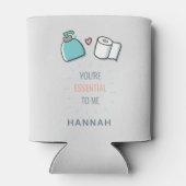 あなたは私のガールフレンドに不可欠誕生日Gag 缶クーラー (裏面)