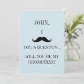 あなたは私のグルームスマンになれますか？ 招待状 (スタンド正面)