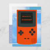 あなたは私のグロムスマンのハンドヘルド電子ゲームであるか ノートカード (正面/裏面)