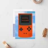 あなたは私のグロムスマンのハンドヘルド電子ゲームであるか ノートカード (正面/裏面インサイチュ)