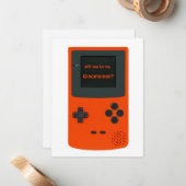 あなたは私のグロムスマンのハンドヘルド電子ゲームであるか ノートカード (正面/裏面インサイチュ)