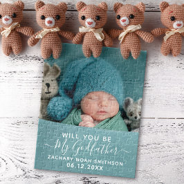 あなたは私のゴッドファーザーの上品な写真でパーソナライズされたすか ジグソーパズル