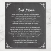 あなたは私のゴッドペアレントのワインラベルになるだろうか | 3.5 x 4 ワインラベル (シングルラベル)