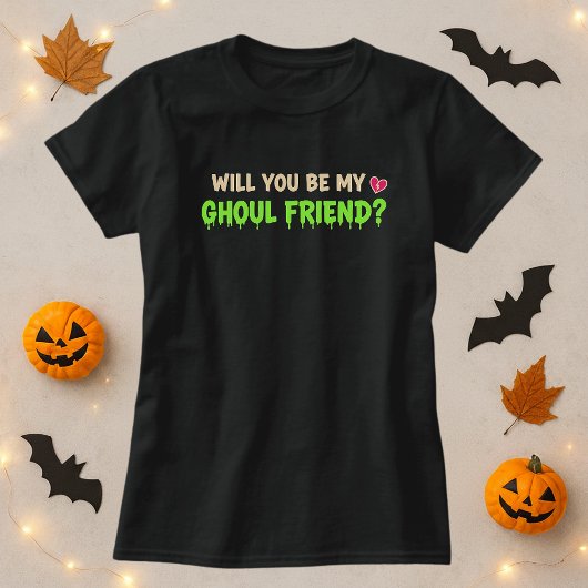 あなたは私のゴーストフレンド ロマンティック ハロウィン Tシャツ