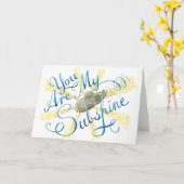 あなたは私のサブシャイン – サブマリン・カード カード (黄色い花)