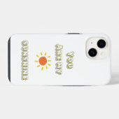 あなたは私のサンシャインの電話ケースである iPhoneケース (裏面横)