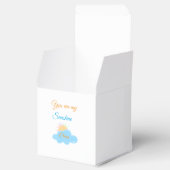 あなたは私のサンシャインイエローオレンジの太陽の光の雲 フェイバーボックス (オープン)